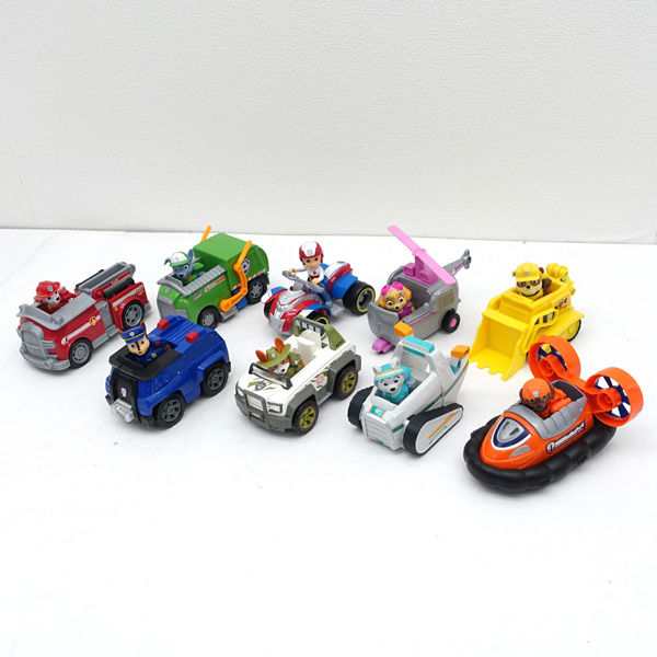 ◆パウパトロール　ベーシックビークル　９体セット 子供用品【中古】 の通販は