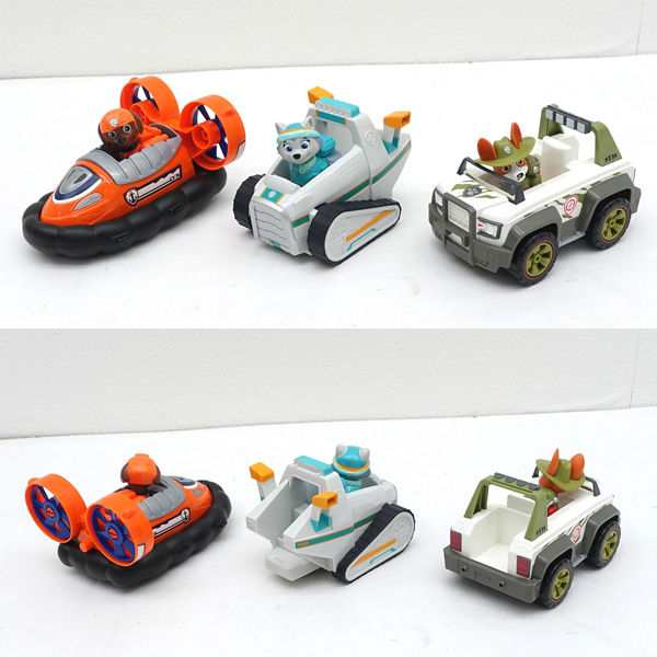 パウパトロール ベーシックビークル 9体セット 子供用品 中古