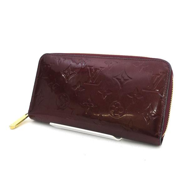 未使用 ルイヴィトン ヴェルニ ジッピーウォレット M61379 マゼンタ