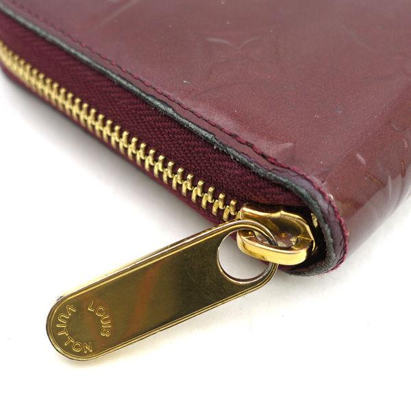 未使用 ルイヴィトン ヴェルニ ジッピーウォレット M61379 マゼンタ