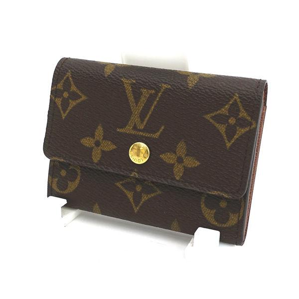 LOUIS VUITTON / ルイヴィトン ◆ポルトモネ　プラ ケース 小銭入れ モノグラム M61930 【財布/ウォレット】【中古】