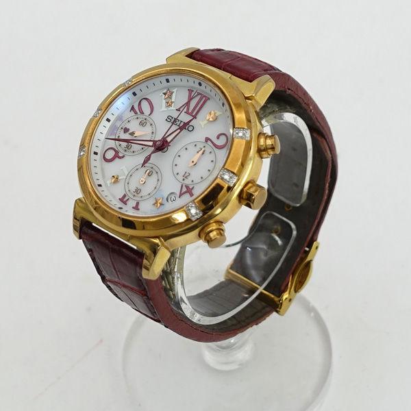 美品】SEIKO ルキア LUKIA 限定 ソーラー クロノグラフ