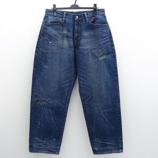 SEQUEL × FRAGMENT DESIGN / シークエル ◆デニムパンツ/DAMAGE DENIM/ダメージ加工/サイズL SQ-24SS-PT-07 メンズ 【中古】 の通販は