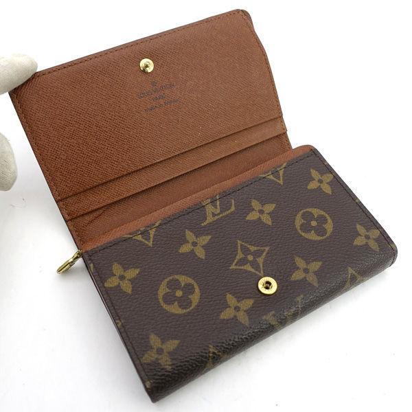 ルイヴィトン 財布 M61730 ポルトモネビエトレゾール モノグラム 楽天市場】☆SALE ルイヴィトン LOUIS VUITTON ポルトモネ ビエ