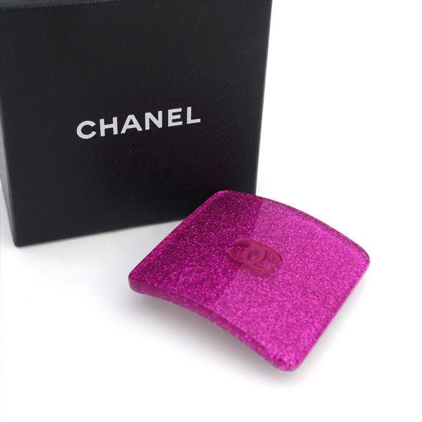 CHANEL / シャネル ◇バレッタ 髪留め ヘアアクセサリー ピンク 00