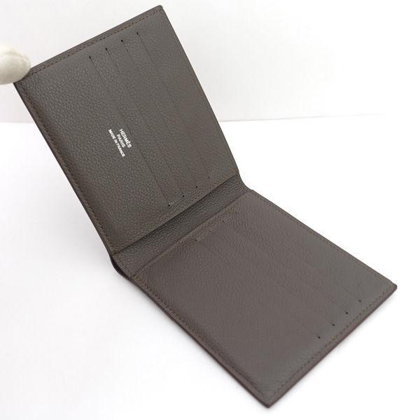 HERMES / エルメス ◇シチズンツイル コンパクト二つ折り財布 Z刻印