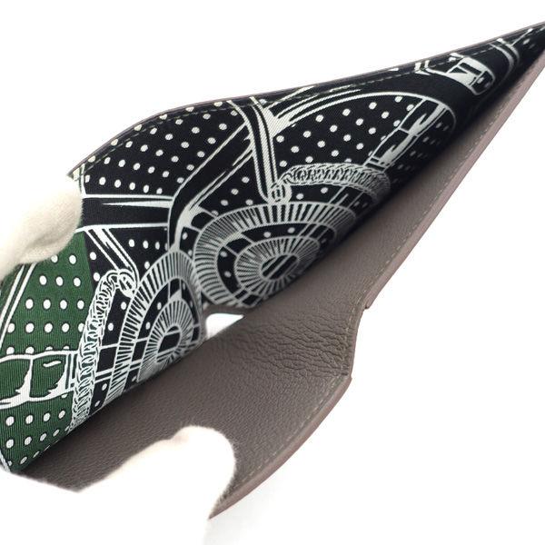 HERMES / エルメス ◇シチズンツイル コンパクト二つ折り財布 Z刻印