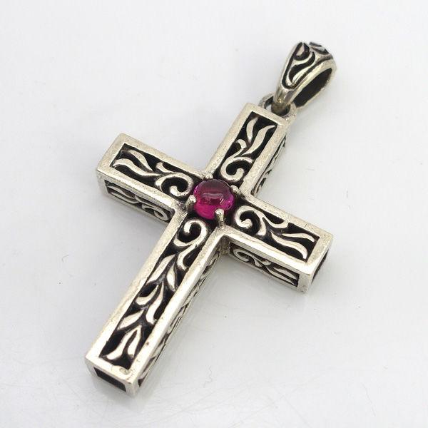 ヴィンテージ　ゴシック　クロス　十字架　ペンダント　ネックレス　シルバー925 ヴィンテージ ゴシック クロス 十字架 ペンダント ネックレス シルバー