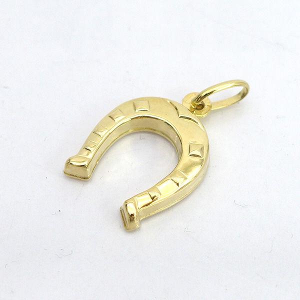 UNOAERRE / ウノアエレ ◇750 ホースシューモチーフ ペンダントトップ