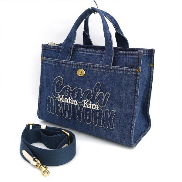 COACH Matin Kim デニムトートバッグ