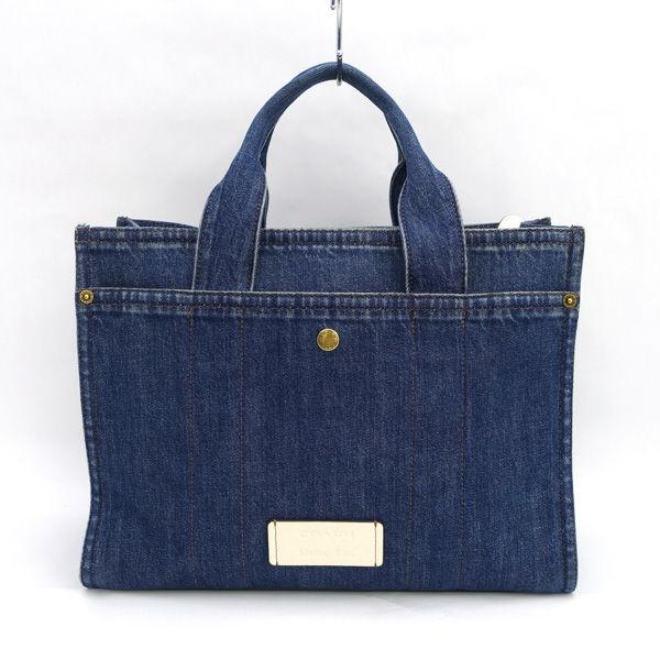 COACH Matin Kim デニムトートバッグ