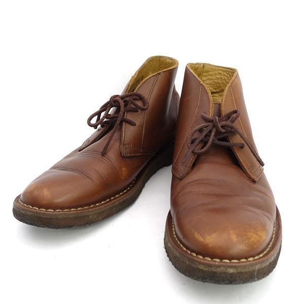 【REGAL】リーガル 3アイレットチャッカブーツ ブラウン 日本製 REGAL】リーガル 3アイレットチャッカブーツ ブラウン 日本製