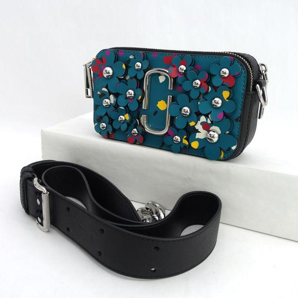 MARC JACOBS /　マーク・ジェイコブス ◆スナップショット /ショルダーバッグ/花柄/グリーン/限定  レディースファッション