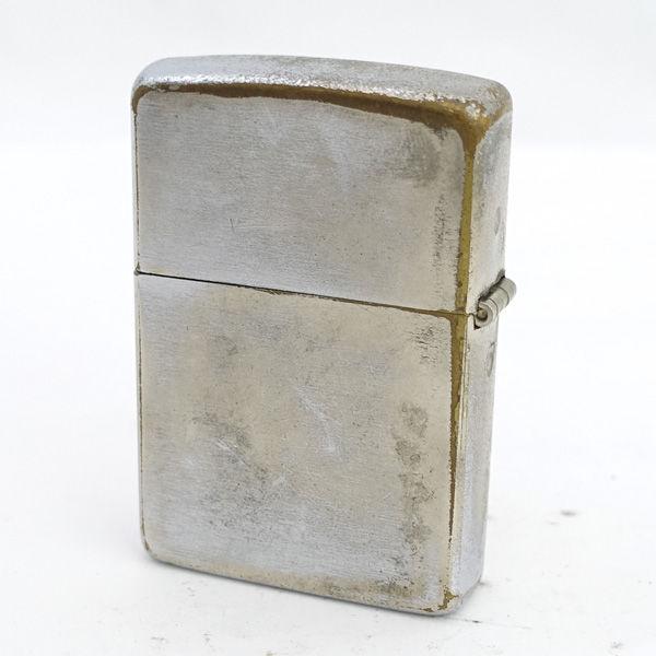 Zippo 「 PAT2032695 」　　　中古　 ジッポ Zippo ⁄ ジッポ ◇無地⁄PAT.2032695⁄シルバーカラー メンズ