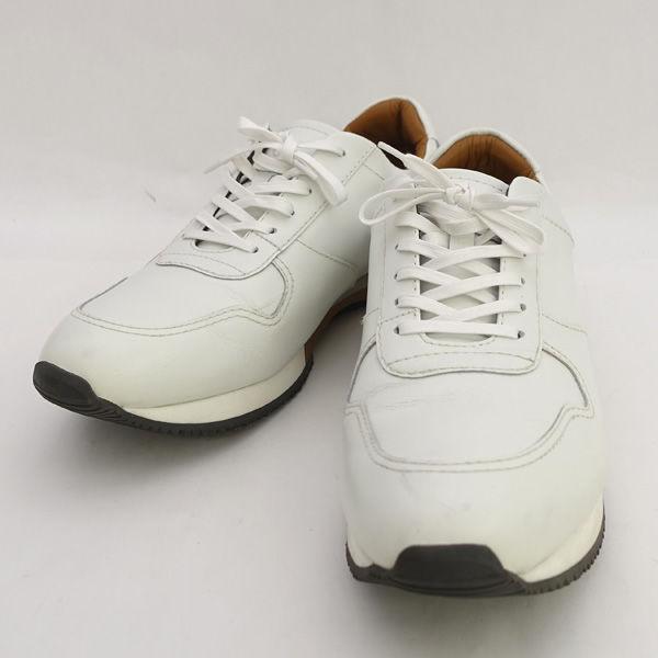 ASICS / アシックス ◆RUNWALK/ランウォーク/スニーカー/レザー/ホワイト/26.5ｃｍ 1231A177 メンズファッション 【中古】