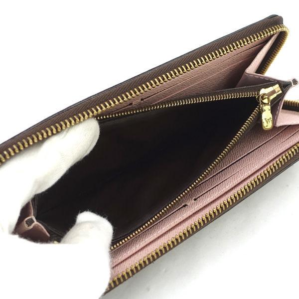 LOUIS VUITTON / ルイヴィトン ◆ポルトフォイユクレマンス ローズバレリーヌ ラウンドファスナー長財布 N41626 【中古】 LOUIS VUITTON / ルイヴィトン ◇ポルトフォイユクレマンス ローズバレ