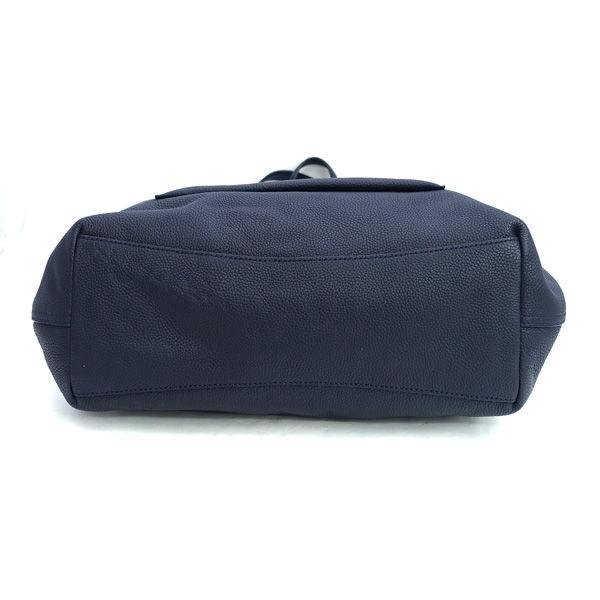 COACH / コーチ ◆トートバッグ ネイビー レザー ファスナーポッケ付き 72299 ブランド【バッグ/バック/BAG/鞄/カバン】【中古】 COACH / コーチ ◇トートバッグ ネイビー レザー ファスナーポッケ付き