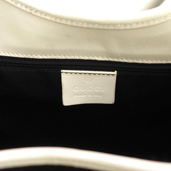 GUCCI / グッチ ◇ジャッキー ショルダーバッグ ブラック ホワイト