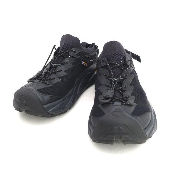 HOKA ONE ONE ◆HOPARA2/ホパラ2 スニーカー サンダル/ブラック/27ｃｍ 1147650 メンズファッション【メンズ/MEN】 【中古】