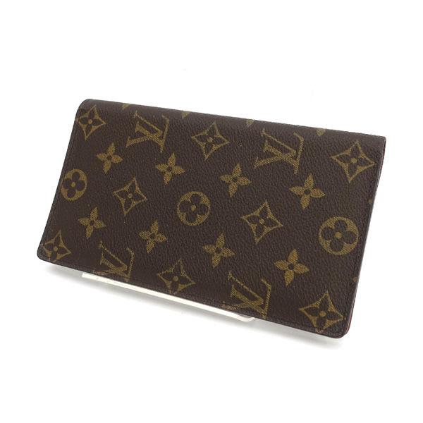 LOUIS VUITTON / ルイヴィトン◆ポルトシェキエ カルトクレディ モノグラム 二つ折り 札入れ M62225【財布/ウォレット】【中古】