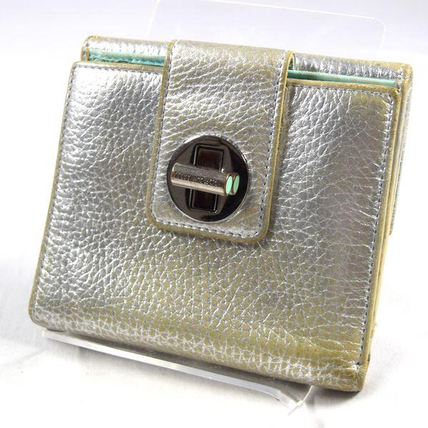 Tiffany Co ティファニー Wホック財布 レザーシルバー ブランド 財布 サイフ ウォレット Wallet コイン 中古 の通販はau Pay マーケット アーチェリー