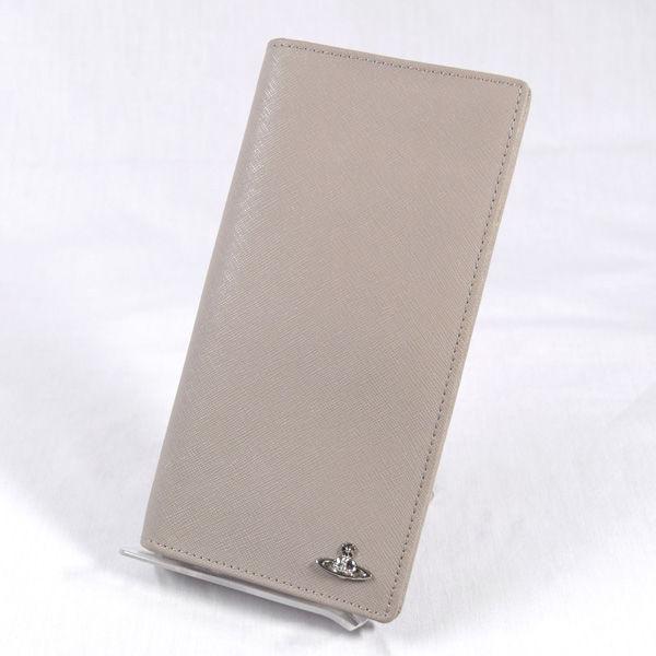 Vivienne Westwood / ヴィヴィアンウエストウッド ■オーブ 札入れ PVC グレー ブランド【財布/サイフ/ウォレット】 【中古】