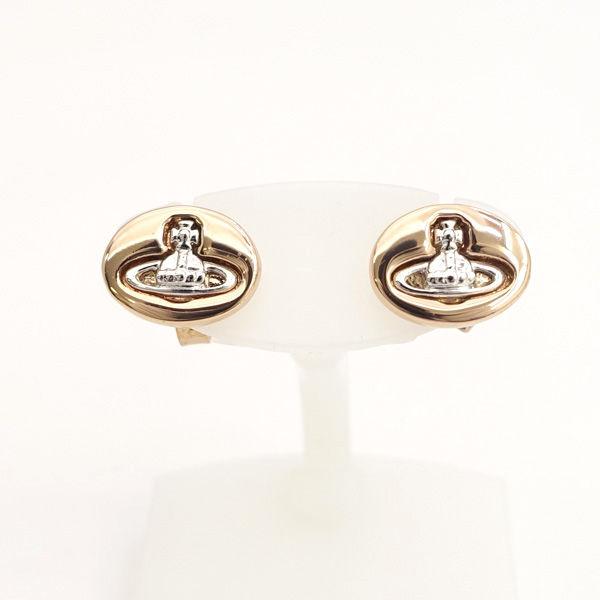 【M.k 】Vivienne Westwood エンボスロゴピアス org.jpg