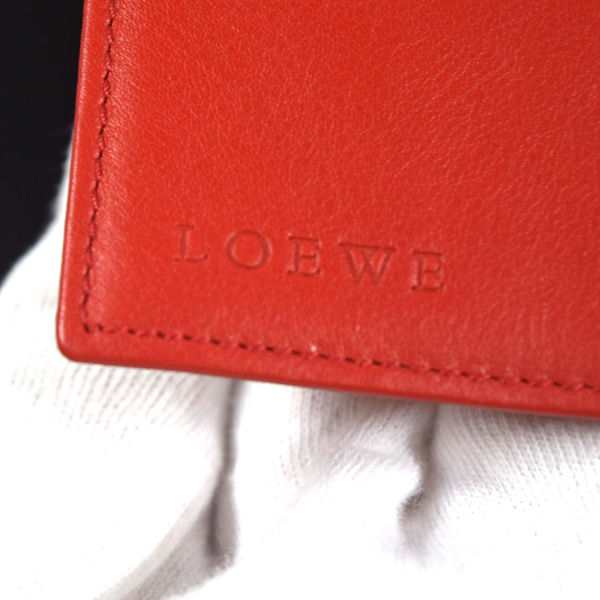 LOEWE アナグラム ロゴ ブックカバー 美品 手帳カバー