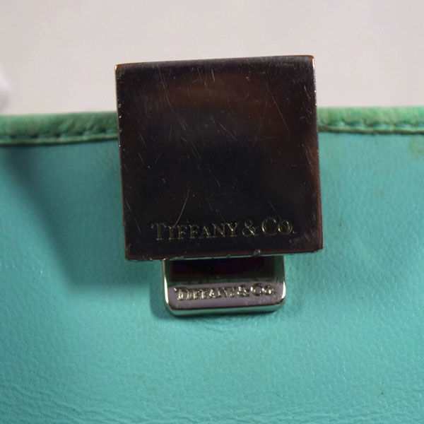 TIFFANY&Co. / ティファニー □二つ折り長財布 レザー ティファニー