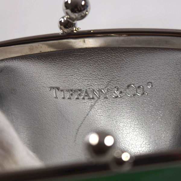 TIFFANY&Co. / ティファニー □がま口財布 エナメル ティファニー