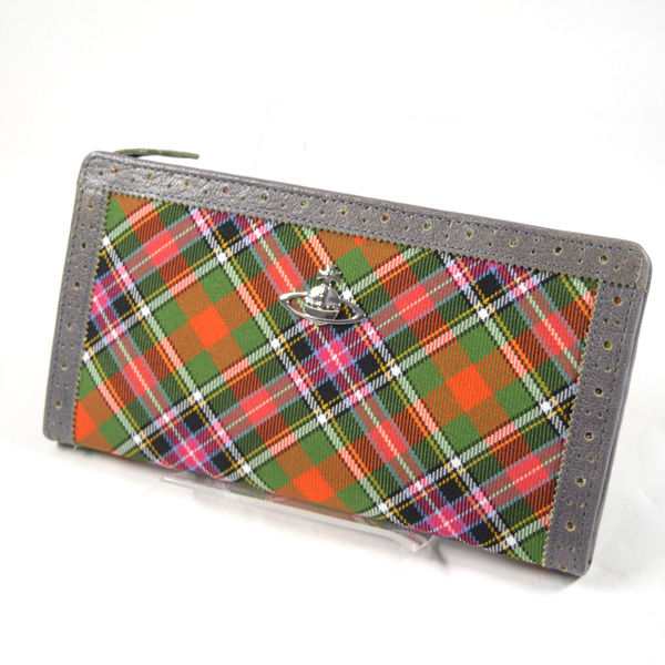 Vivienne Westwood / ヴィヴィアンウエストウッド □ORB L字ファスナー長財布 タータンチェック マルチカラー VW1 【中古】  の通販はau PAY マーケット - アーチェリー | au PAY マーケット－通販サイト