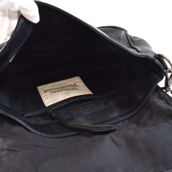 Vivienne Westwood / ヴィヴィアンウエストウッド ■ショルダーバッグ ソフトレザー VW1【バック/BAG/鞄/カバン】 【中古】  ｜au PAY マーケット