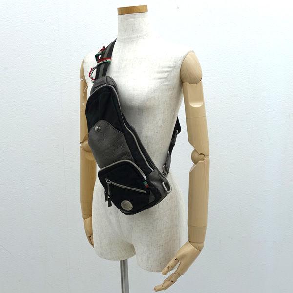 希少美品✨ Orobianco オロビアンコ ウエストバッグ 編込 リモンタ製 Orobianco ボディバッグ ショルダーバッグ ウェストバッグ