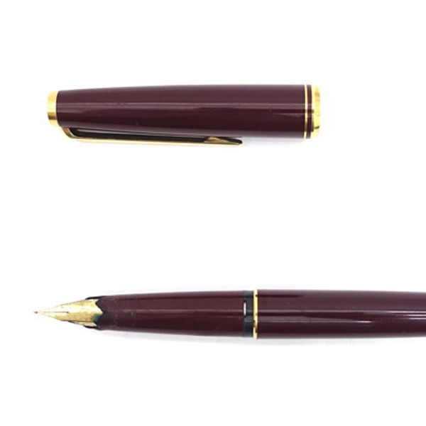 Montblanc / モンブラン □万年筆 585刻印 K14 ボルドー ゴールド