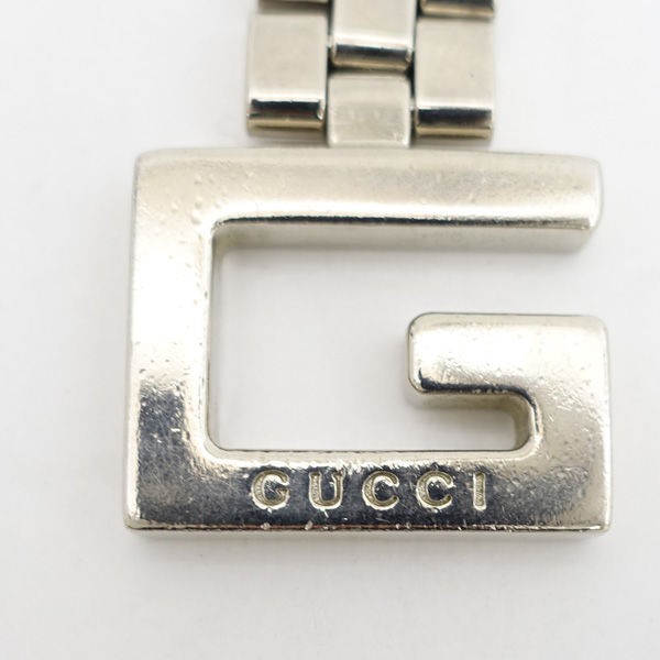 GUCCI / グッチ □キーホルダー Gマーク シルバーカラー ブランド【KEY