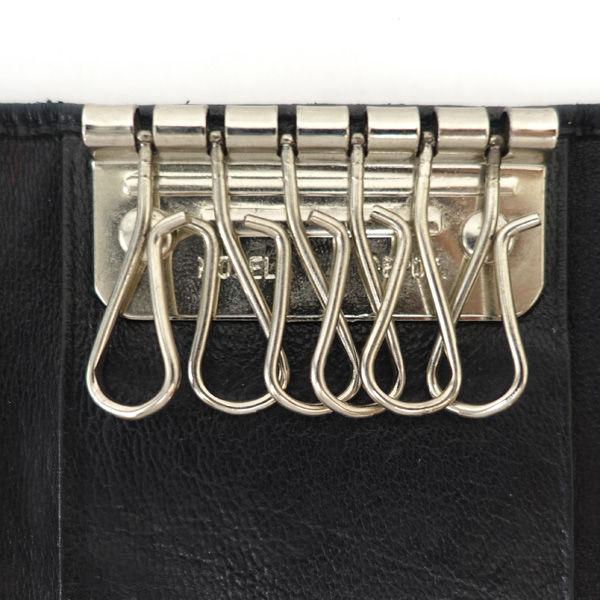 PRADA / プラダ □6連キーケース レザー ブラック M222 ブランド【KEY