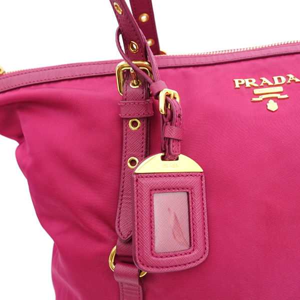 PRADA / プラダ ■ショルダーバッグ トートバッグ　ピンク ゴールド ブランド【バッグ/バック/BAG/鞄/カバン】 【中古】 ｜au PAY  マーケット