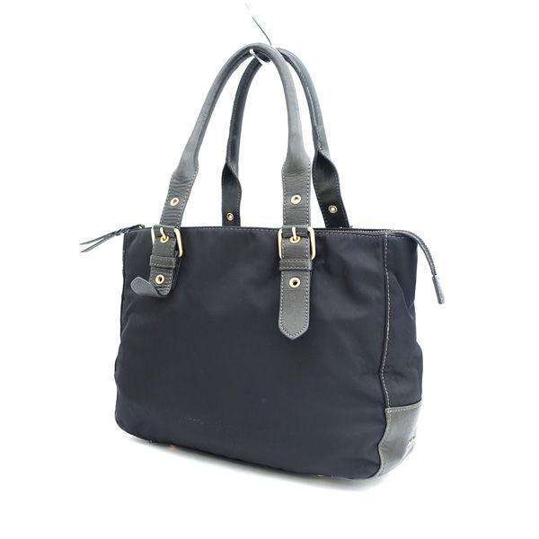 Paul Smith / ポールスミス ■トートバッグ セミショルダー ナイロン レザー ブラック ブランド【バッグ/鞄/カバン】 【中古】 の通販は 8,580円