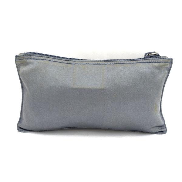 PRADA / プラダ □ポーチ ナイロン グレー ブランド【中古】