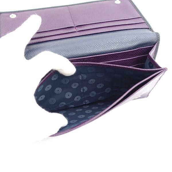 ポールスミス 二つ折り財布 パープル ポールスミス 二つ折り財布