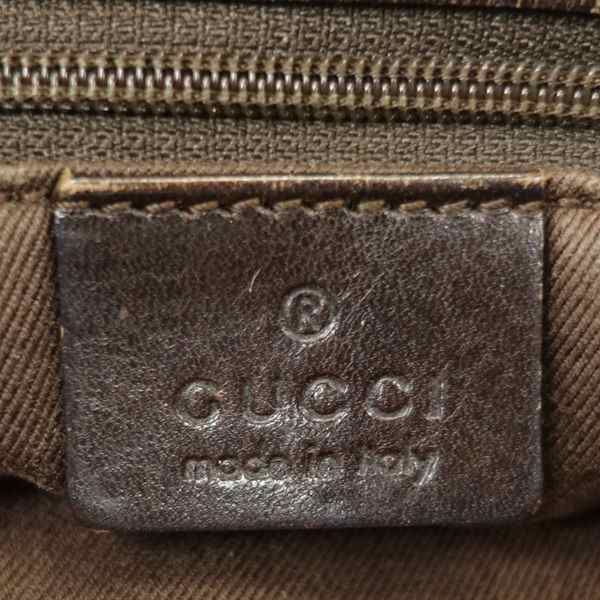 GUCCI / グッチ □GG キャンバス レザー ブラウン 73983-002058 ブランド【バッグ/バック/BAG/鞄/カバン】 【中古】  の通販はau PAY マーケット - アーチェリー | au PAY マーケット－通販サイト