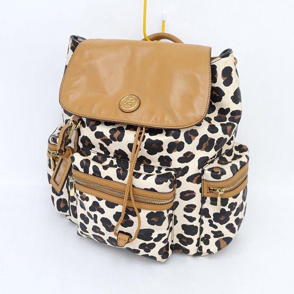 Tory Burch ベージュ レザー リュック 【公式通販】