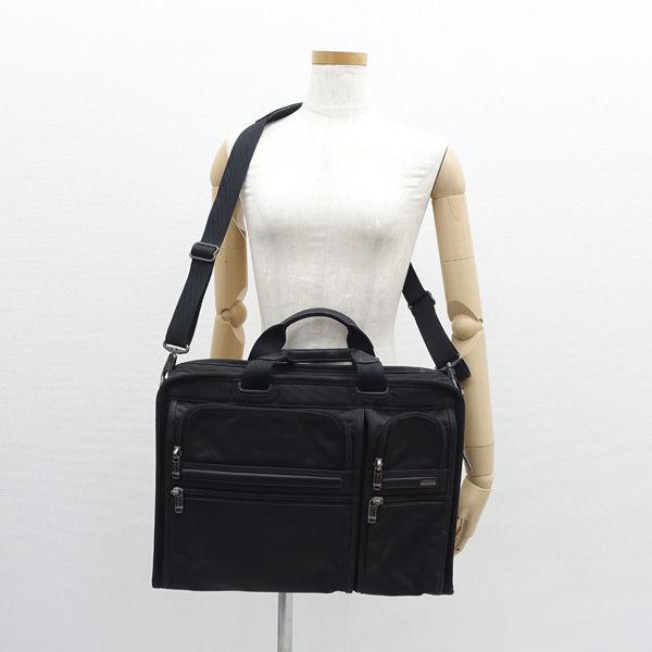 TUMI 2WAY ビジネスバッグ レザー ナイロン ブラック TUMI ビジネス TUMI 2WAY ビジネスバッグ レザー ナイロン ブラック TUMI ビジネス