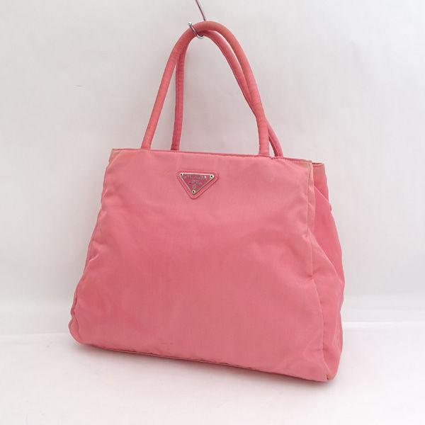PRADA / プラダ ■トートバッグ ハンドバッグ サフィアーノ ピンク ブランド【バッグ/バック/BAG/鞄/カバン】 【中古】