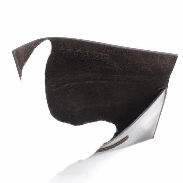 PRADA / プラダ ◇ポーチ 小物入れ レザー 茶 ストラップ ブランド