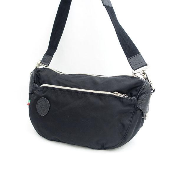 Orobianco / オロビアンコ ■ショルダーバッグ  ブラック　斜め掛け ブランド【バッグ/バック/BAG/鞄/カバン】 【中古】 の通販は 4,961円