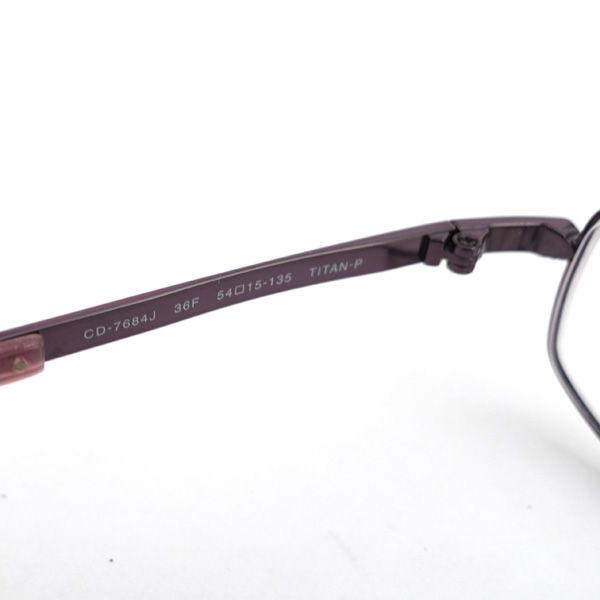 Christian Dior / クリスチャンディオール ■度入りメガネ レディース ピンク ラインストーン  【サングラス/眼鏡】 【中古】 Christian Dior / クリスチャンディオール □度入りメガネ レディース