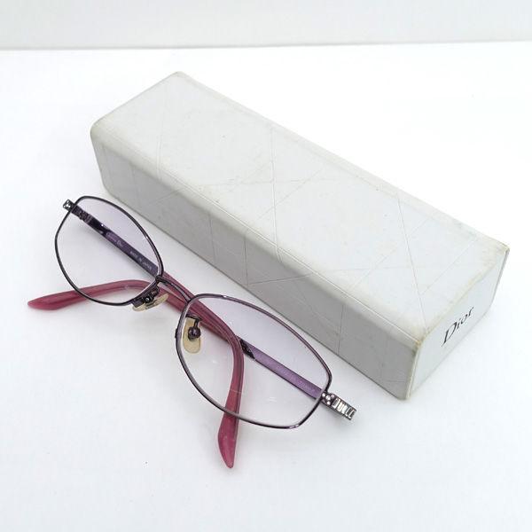Christian Dior / クリスチャンディオール □度入りメガネ レディース