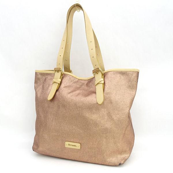 Paul Smith / ポールスミス ■トートバッグ  ピンクゴールド　ヌメ革 ブランド【バッグ/バック/BAG/鞄/カバン】 【中古】
