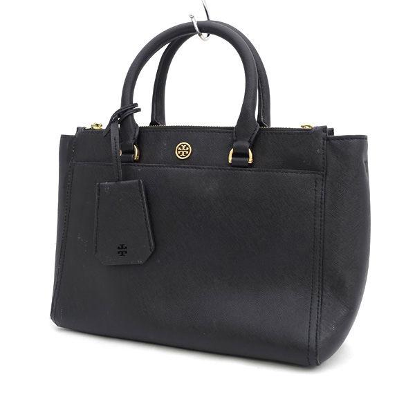 TORY BURCH / トリーバーチ ■2wayバッグ レザー　ブラック ブランド【バッグ/バック/BAG/鞄/カバン】 【中古】